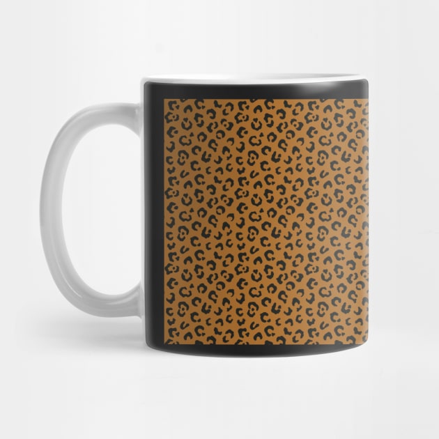 Modern Animal Skin Pattern Leopard by Lemonflowerlove